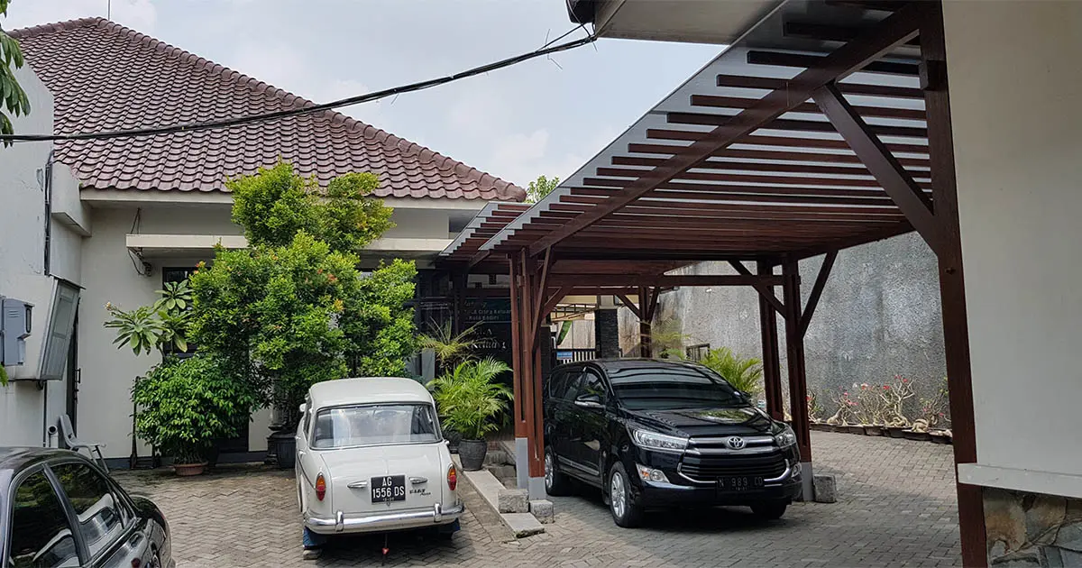 Material Pergola Jati Mulya