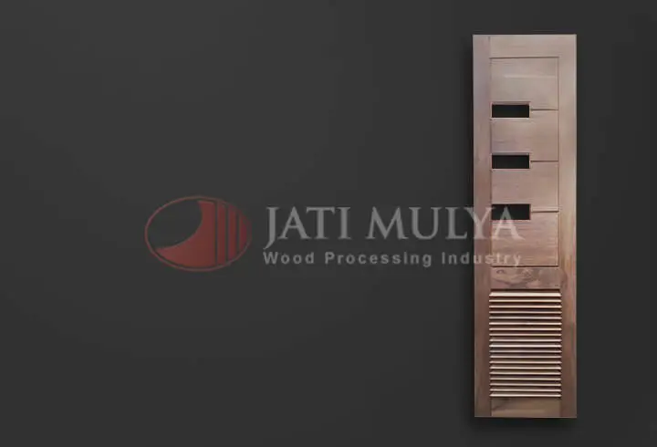 Pintu Garasi Jati Mulya