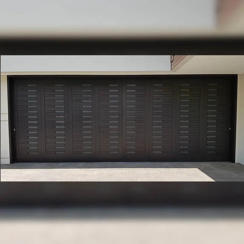 Project Pintu Garasi Kayu Villa Puncak Tidar Malang
