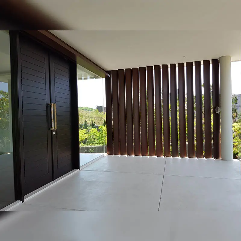 Project Screen Kayu Villa Puncak Tidar Malang