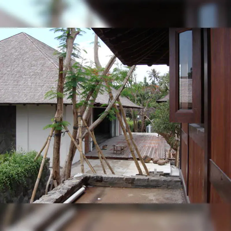 Project Daun Jendela Kayu Villa Batu Jimbar Bali