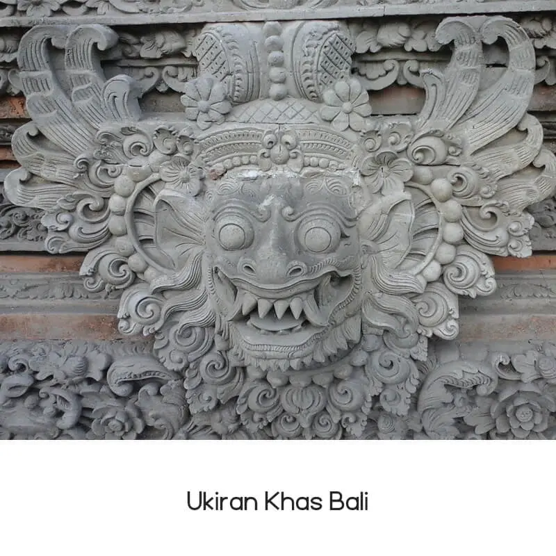 Ukiran Khas Bali 