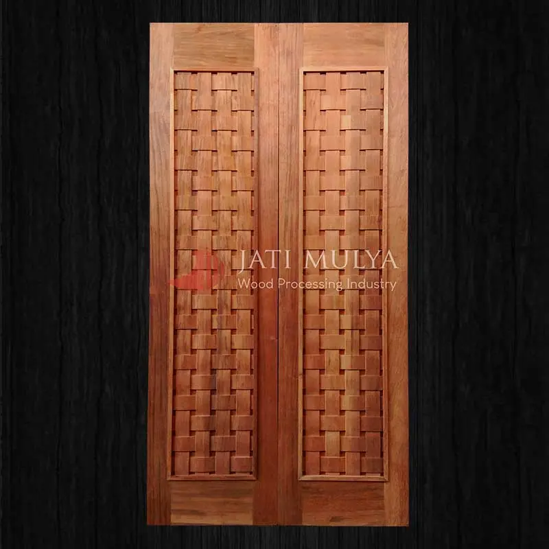 Pta1 Merbau Pintu Artistik 