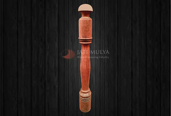 Tiang Tangga/ Newel Merbau