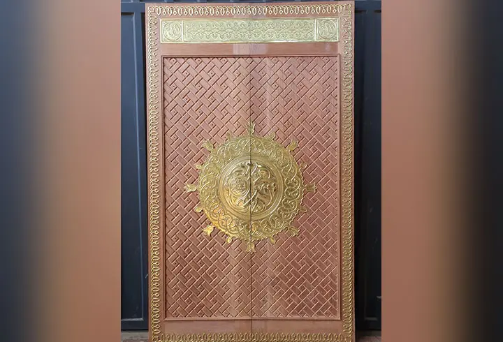 Pintu Panil CNC Merbau